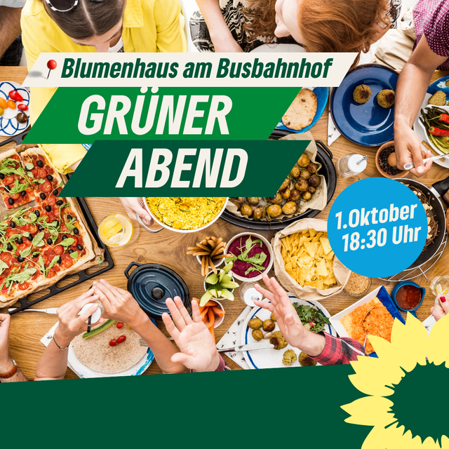 Einladung zum Grünen Abend